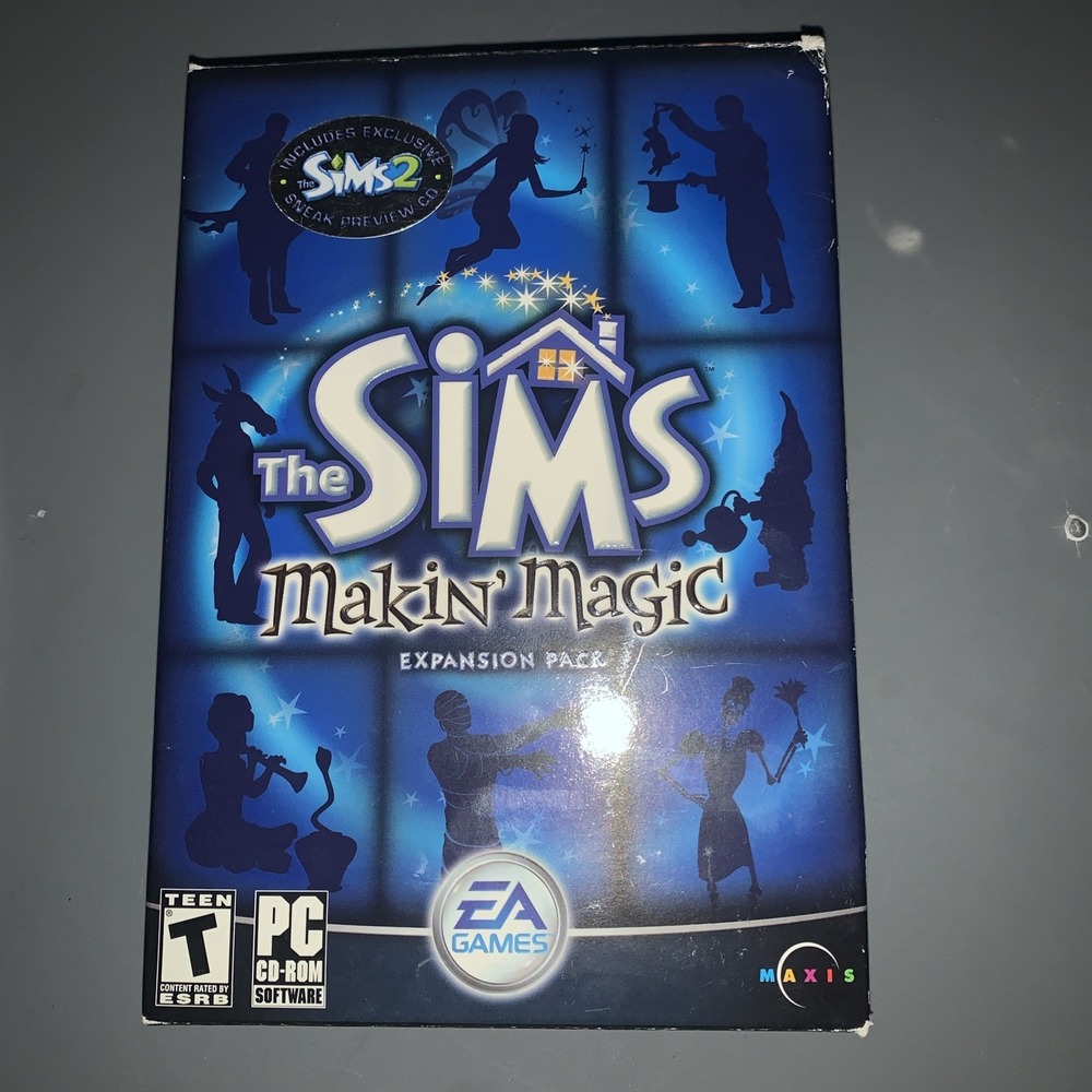 Sims: Makin' Magic Expansion (PC, 2003)‎